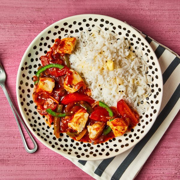 Chicken Jalfrezi with Rice