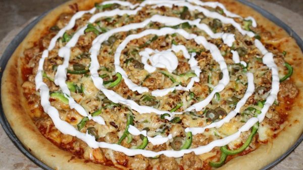 Malai Boti Pizza